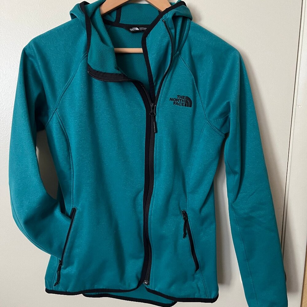The North Face Hooded Jacket | Women’s Small | Teal Blue
